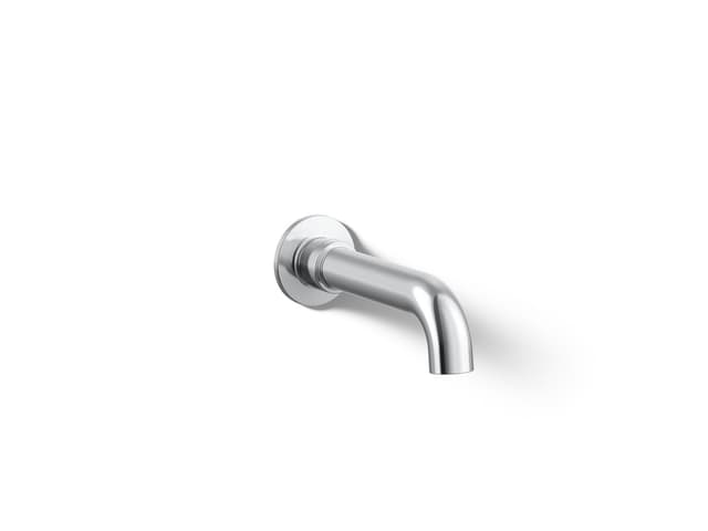 Kohler CastiaE by Studio McGee Wall-mount bath spout - Polished Chrome