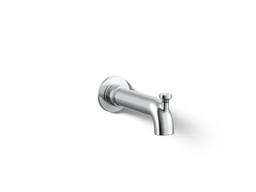 Kohler CastiaE by Studio McGee Wall-mount bath spout with diverter - Polished Chrome - image 1