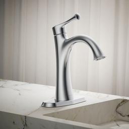 Kohler BuckleyE Single-handle bathroom sink faucet, 1.2 gpm - Polished Chrome - image 2