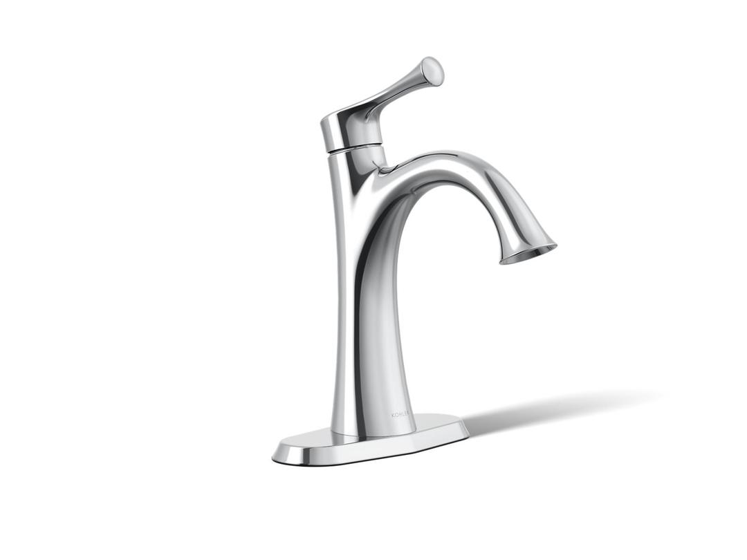 Kohler BuckleyE Single-handle bathroom sink faucet, 1.2 gpm - Polished Chrome by Kohler