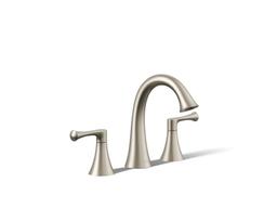 BuckleyE Widespread bathroom sink faucet, 1.0 gpm - Vibrant Brushed Nickel - image 1