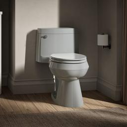 Cimarron One-piece elongated toilet with concealed trapway, 1.28 gpf - image 2