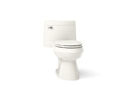 Cimarron One-piece elongated toilet with concealed trapway, 1.28 gpf - image 1