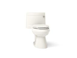 Cimarron One-piece elongated toilet with concealed trapway, 1.28 gpf - image 1