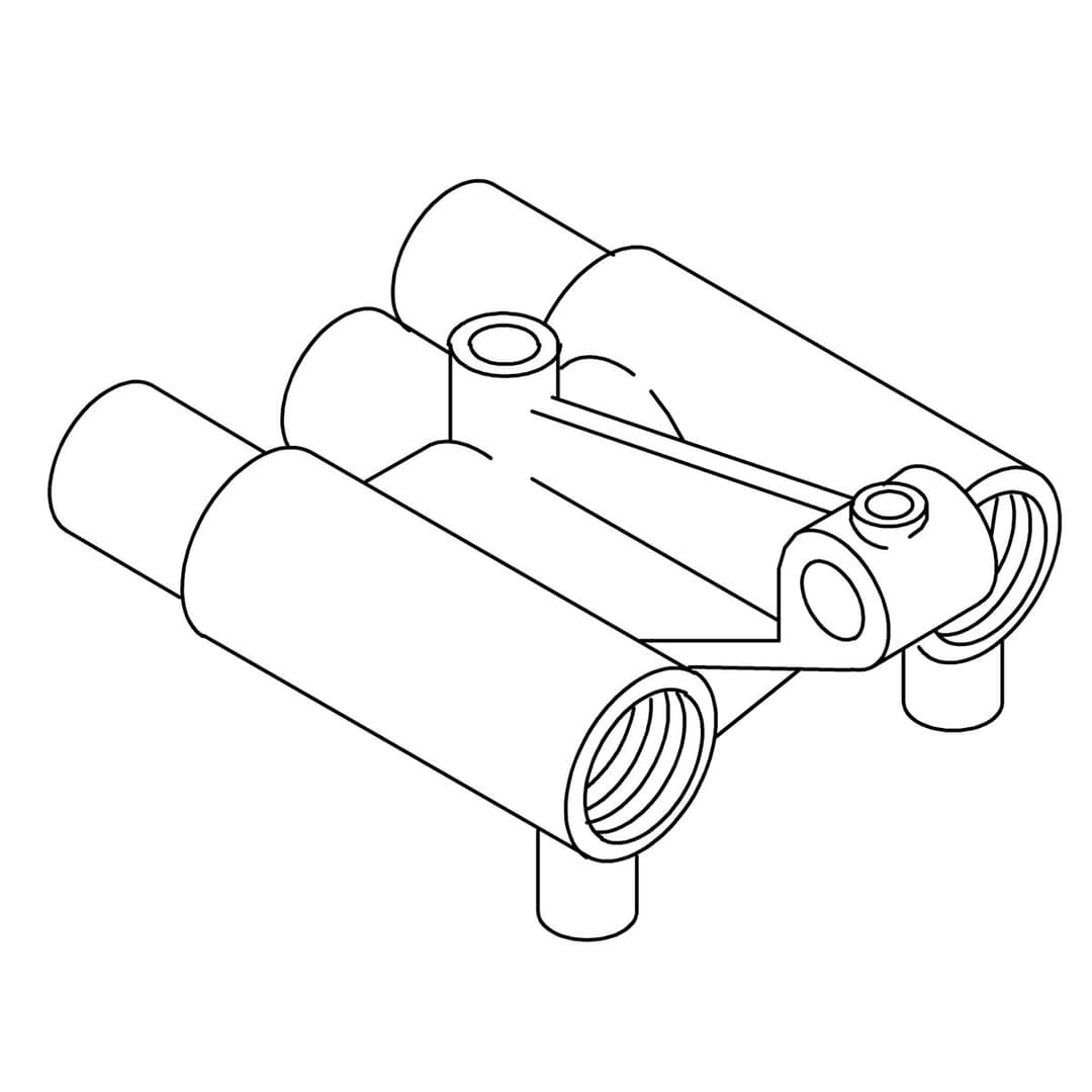 Kohler Genuine Parts Valve BODY Footpedal by Kohler Genuine Parts