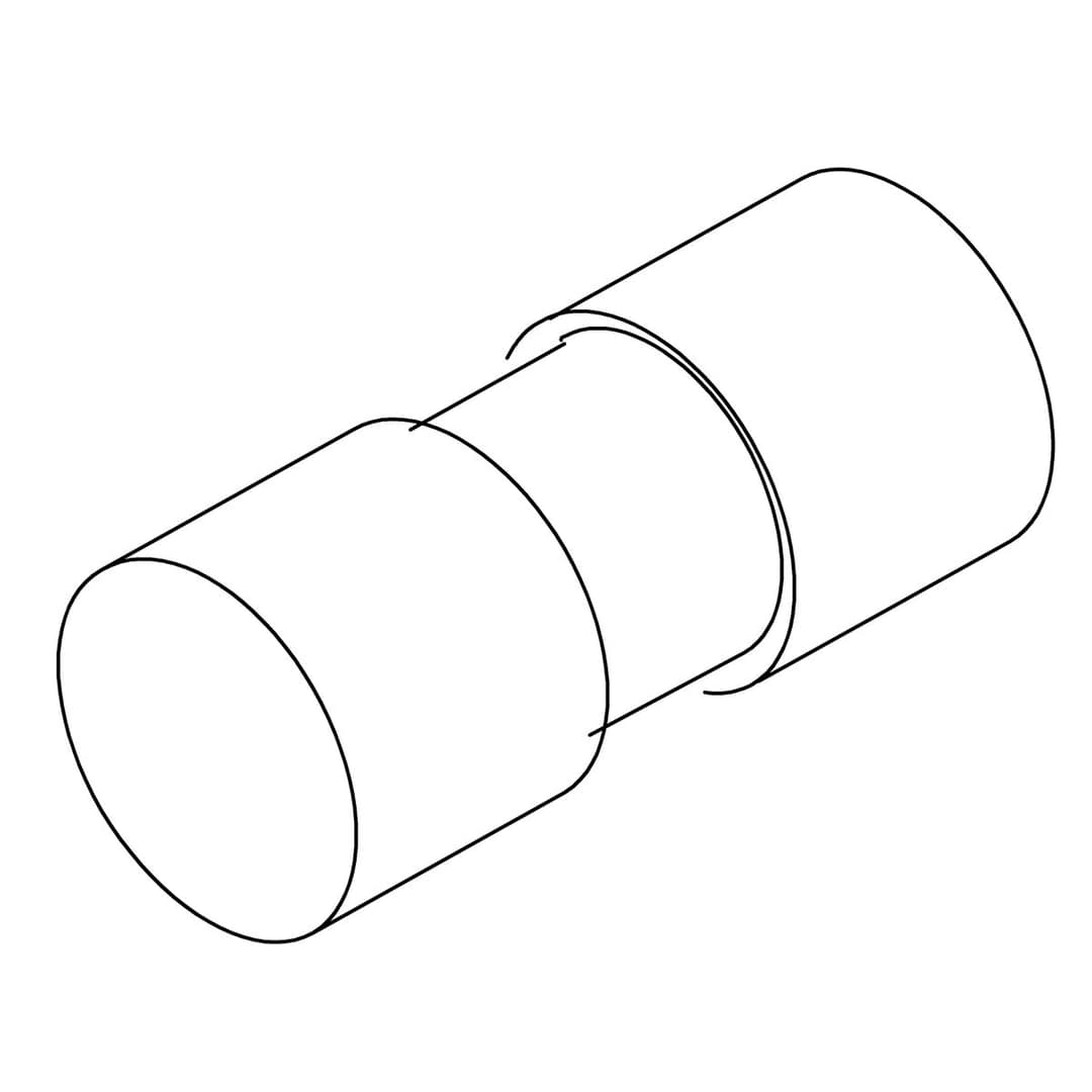 Kohler Genuine Parts KNEE Lever PIN - Rough Plate by Kohler Genuine Parts