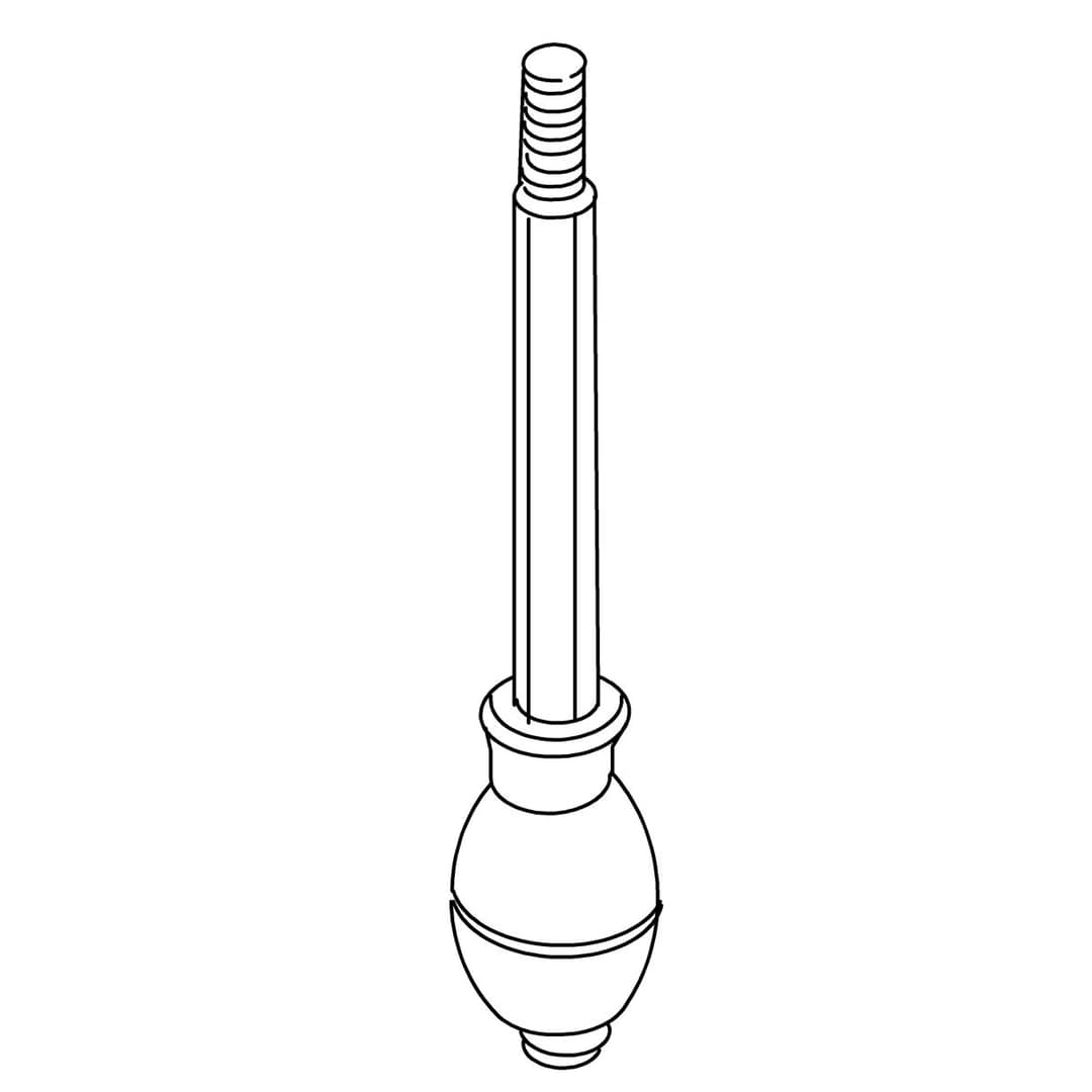 Kohler Genuine Parts Handle ARM ASSY - Vibrant Brushed Nickel by Kohler Genuine Parts