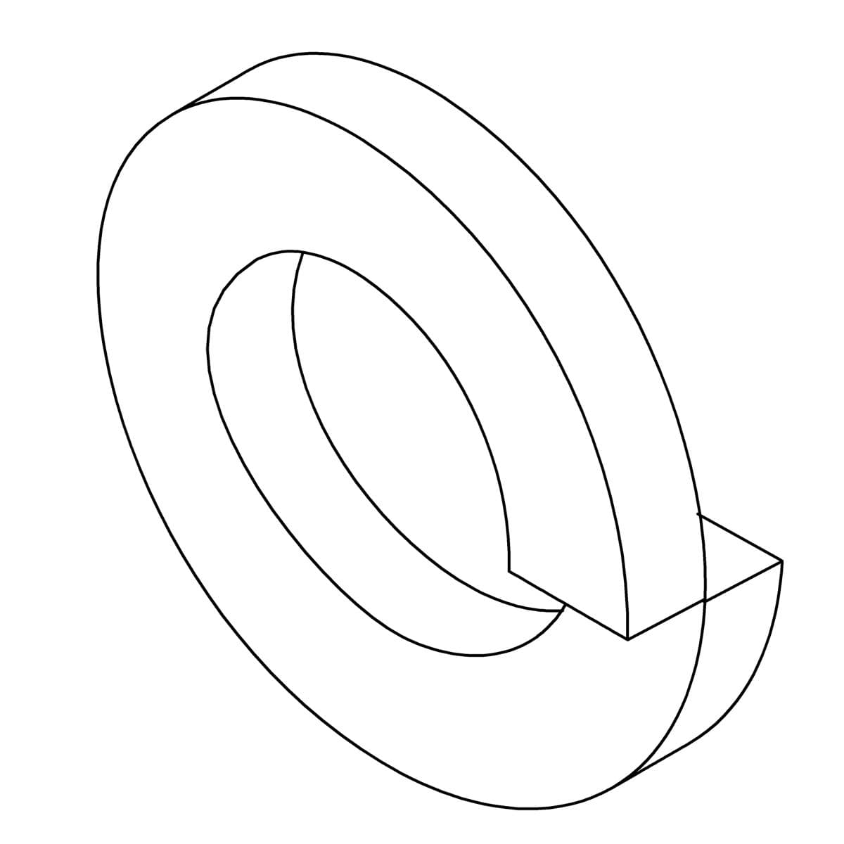 Lock Washer, 8 by Kohler Genuine Parts