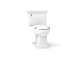 Kohler Memoirs Stately ContinuousClean two-piece elongated toilet, 1.28 gpf - White - image 1