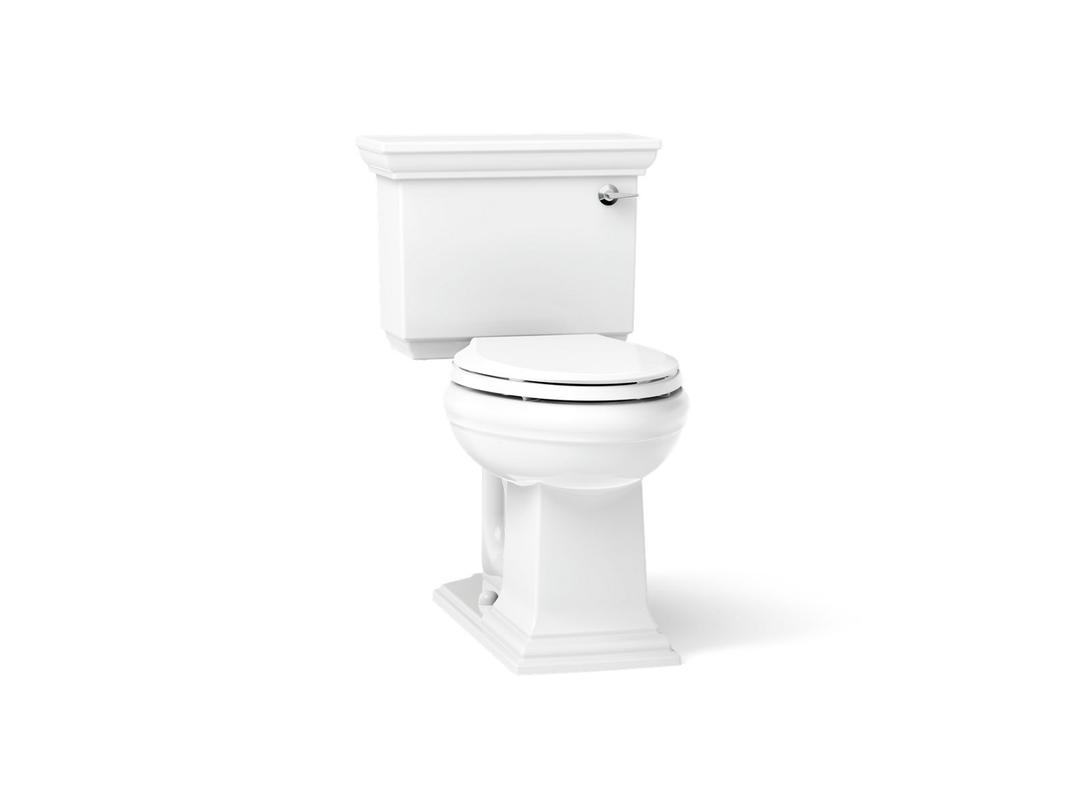 Kohler Memoirs Stately Two-piece elongated toilet, 1.28 gpf - White by Kohler