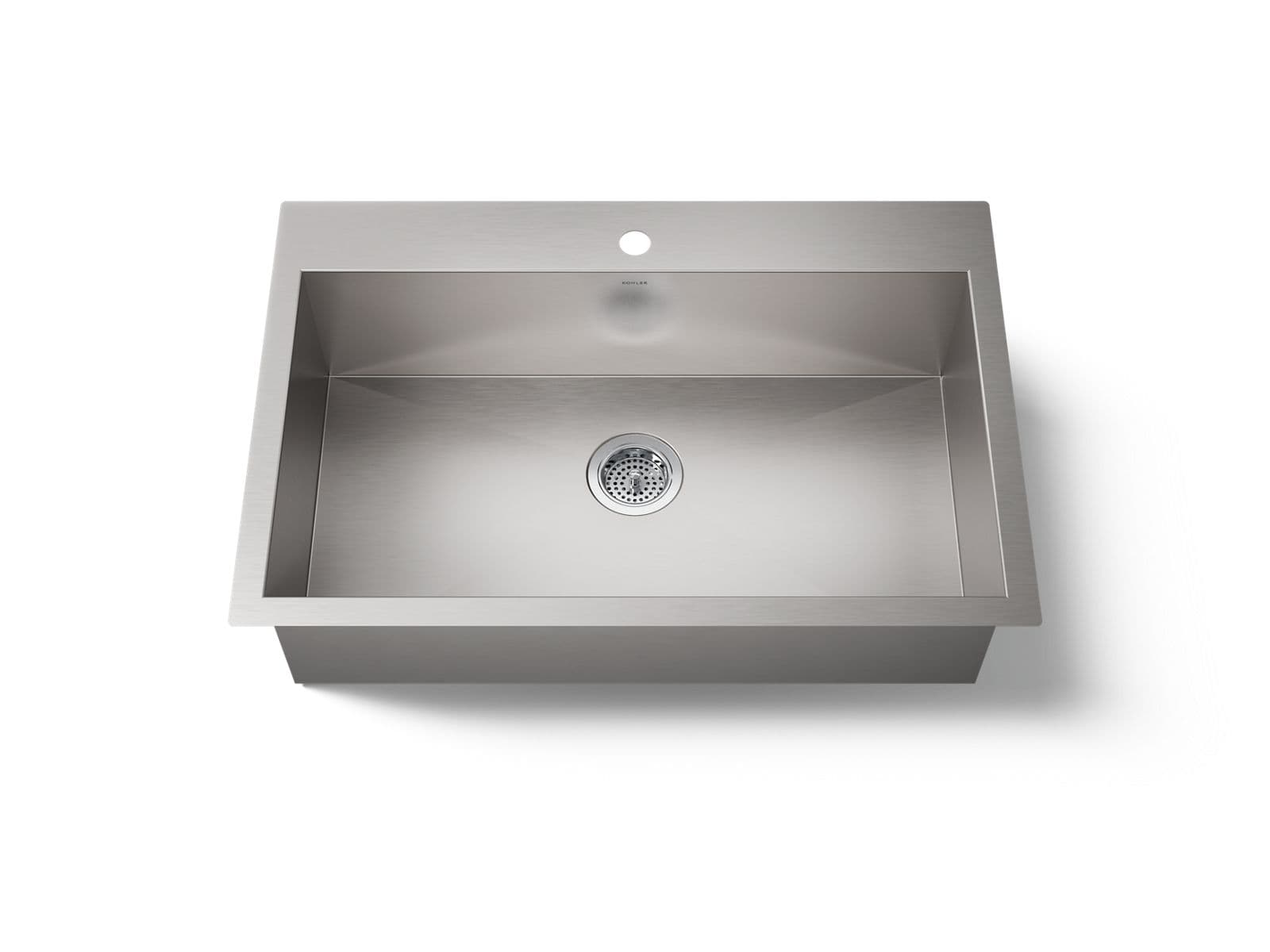 Kohler Vault™ 33" top-/undermount single-bowl kitchen sink by Kohler