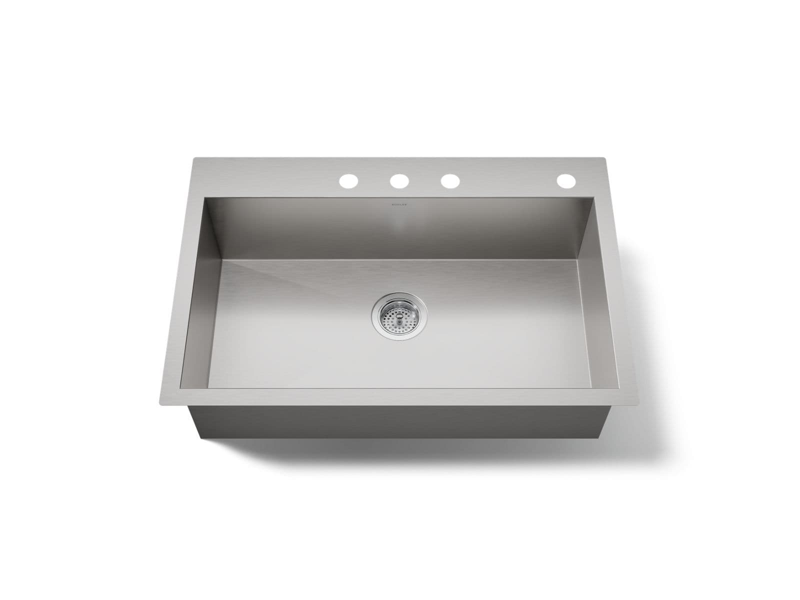 Kohler Vault™ 33" top-/undermount single-bowl kitchen sink by Kohler