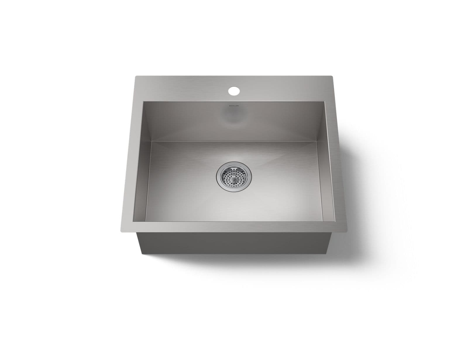 Kohler Vault™ 25" top-/undermount single-bowl kitchen sink by Kohler