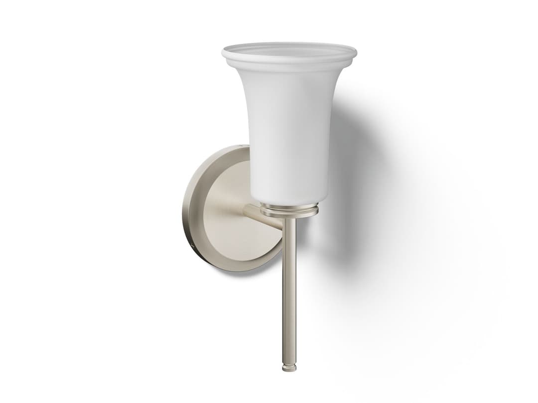 Kohler Bellera One-light sconce with frosted shade by Kohler