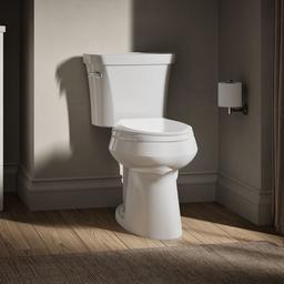 Kohler | Highline | Floor Mount Two Piece Toilet - White - image 2