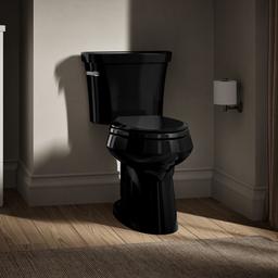 Kohler | Highline | Floor Mount Two Piece Toilet - Black - image 2