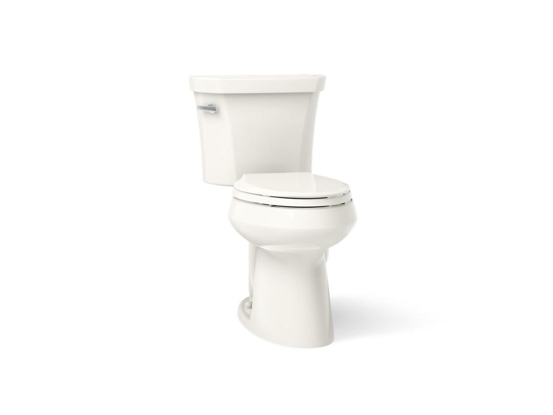 Kohler | Highline | Floor Mount Two Piece Toilet - Biscuit by Kohler