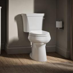 Kohler | Highline | Floor Mount Two Piece Toilet - White - image 2