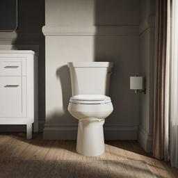 Kohler | Highline | Floor Mount Two Piece Toilet - Biscuit - image 4