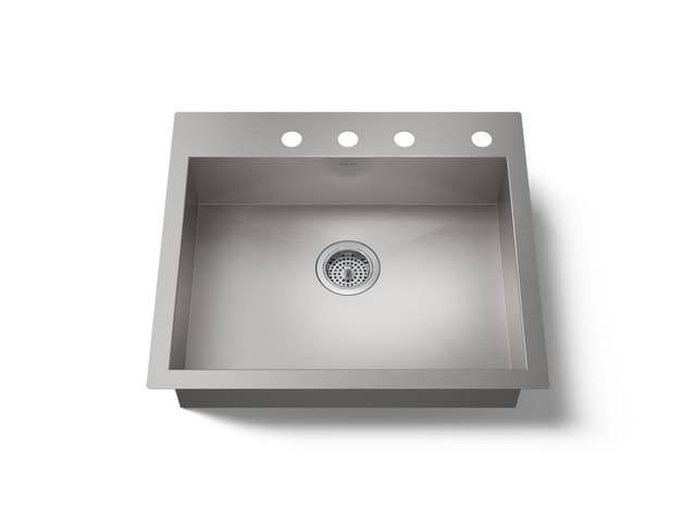 Kohler | Vault | Drop In Kitchen Sink - Stainless Steel