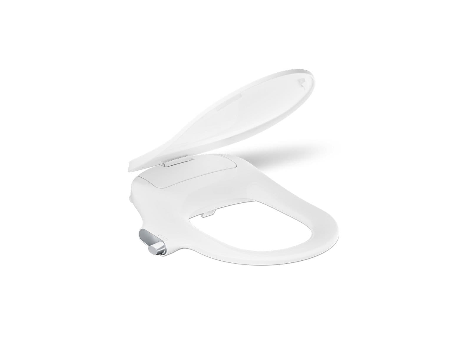 Kohler PureWash® M325 D-shaped manual bidet toilet seat by Kohler