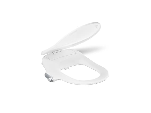 Kohler PureWash® M325 D-shaped manual bidet toilet seat
