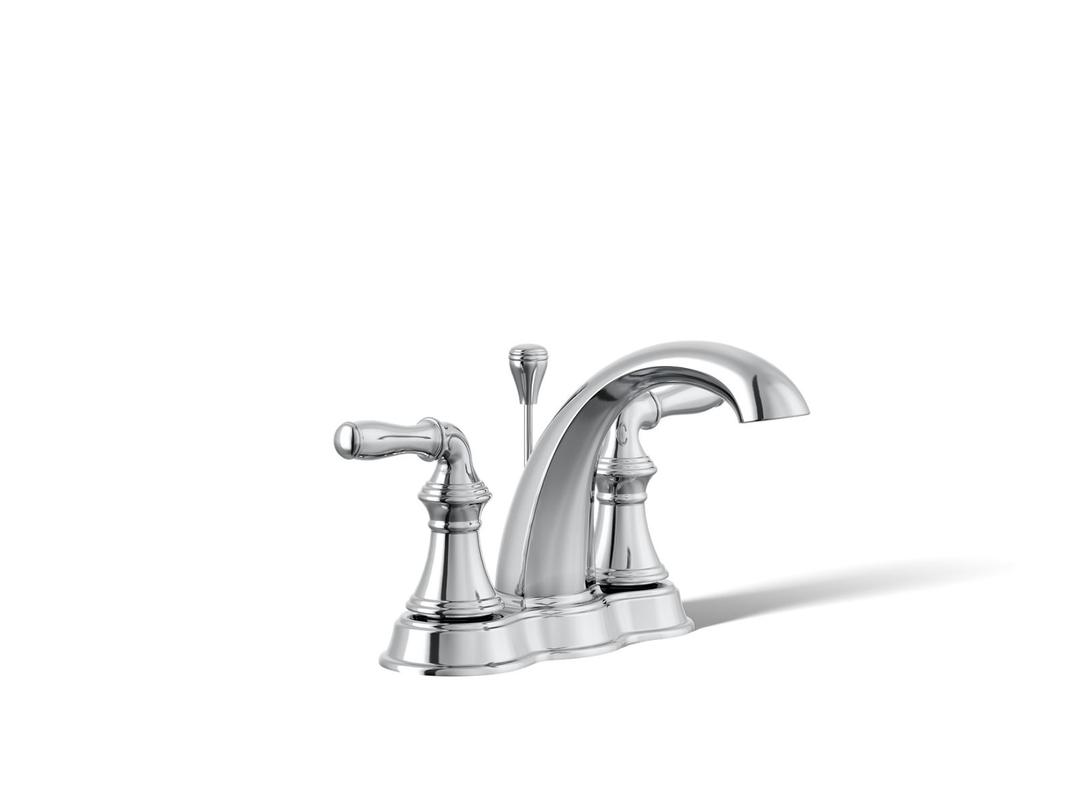 Kohler | Devonshire | Centerset Bathroom Sink Faucet - Polished Chrome by Kohler