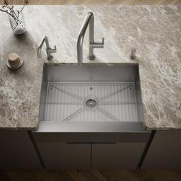 Kohler | Vault | Farmhouse Kitchen Sink - Stainless Steel - image 2