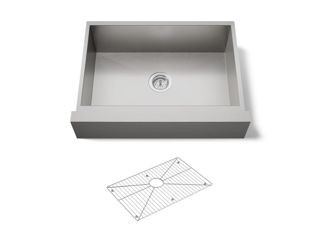 Kohler | Vault | Farmhouse Kitchen Sink - Stainless Steel by Kohler