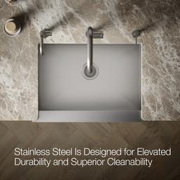 Kohler | Vault | Farmhouse Kitchen Sink - Stainless Steel - image 4