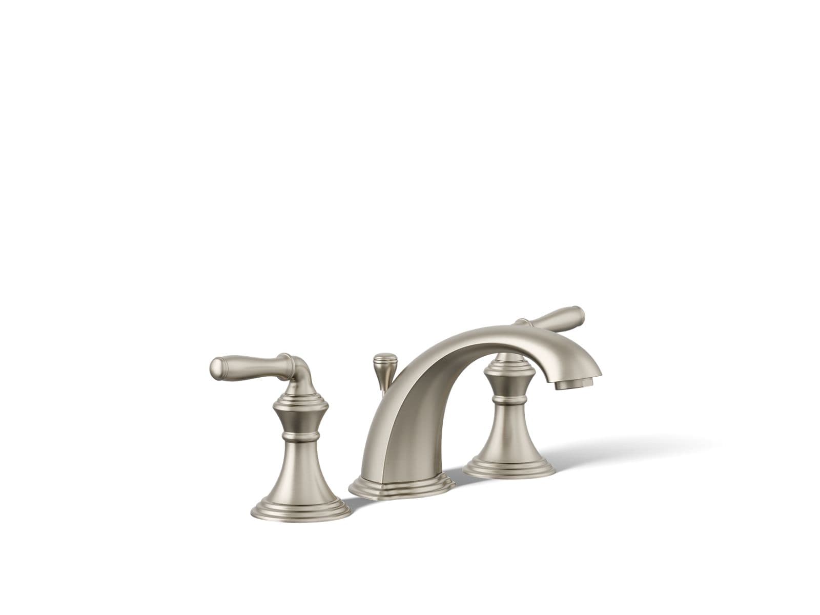 Kohler | Devonshire | Widespread Bathroom Sink Faucet - Vibrant Brushed Nickel by Kohler