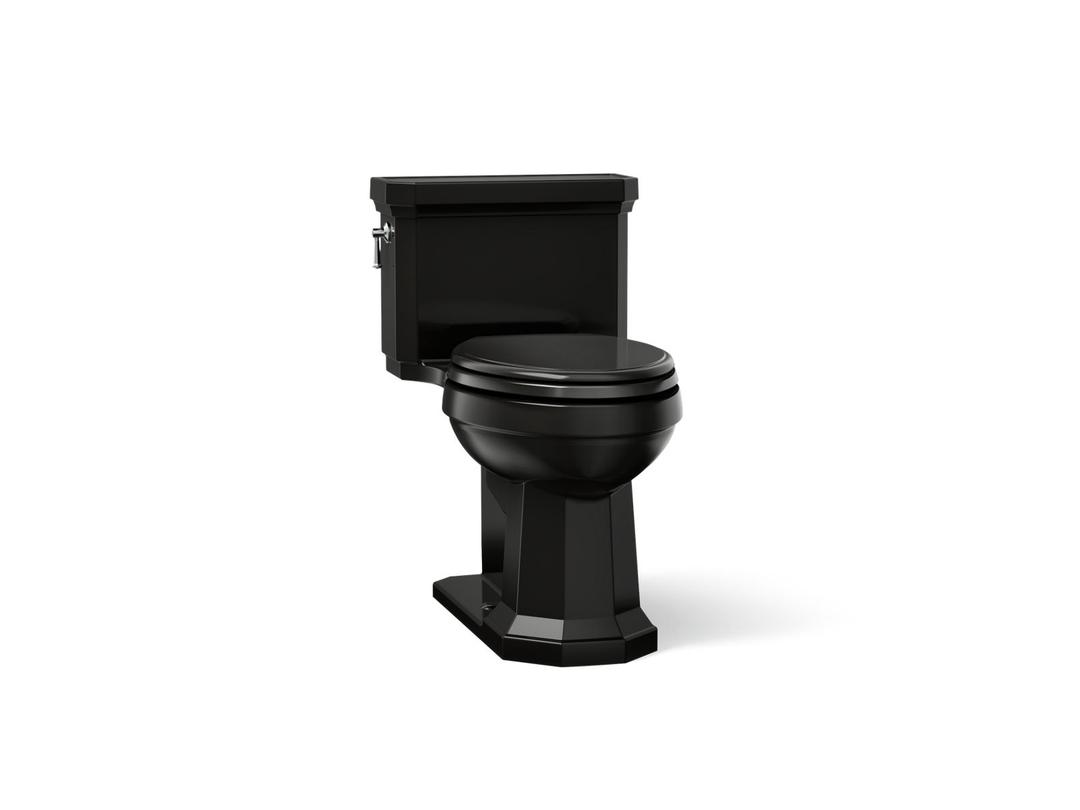 One-piece compact elongated toilet with concealed trapway, 1.28 gpf by Kohler