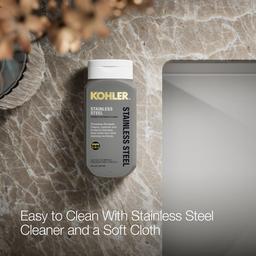 Kohler | Vault | Undermount Kitchen Sink - Stainless Steel - image 4