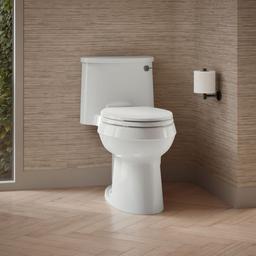 Adair One-piece elongated toilet, 1.28 gpf - image 2