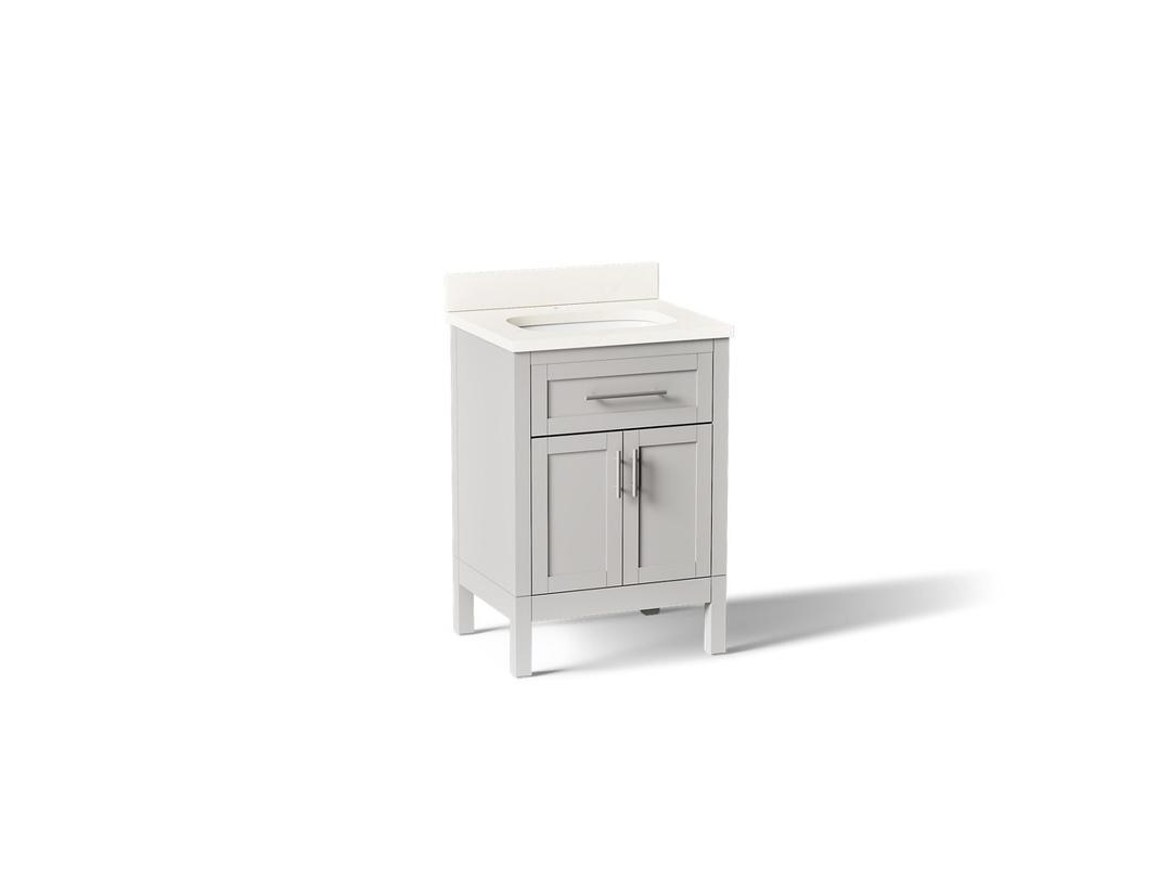 Kohler | Hadron | Vanity Combo With Countertop - Atmos Grey by Kohler