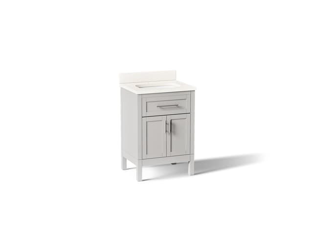 Kohler | Hadron | Vanity Combo With Countertop - Atmos Grey