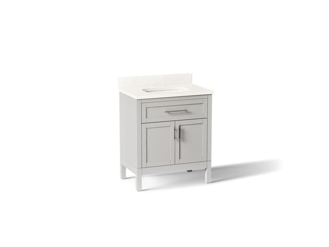 Kohler | Hadron | Vanity Combo With Countertop - Atmos Grey