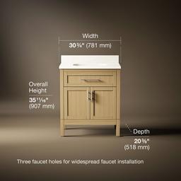 Kohler | Hadron | Vanity Combo With Countertop - Light Oak - image 3
