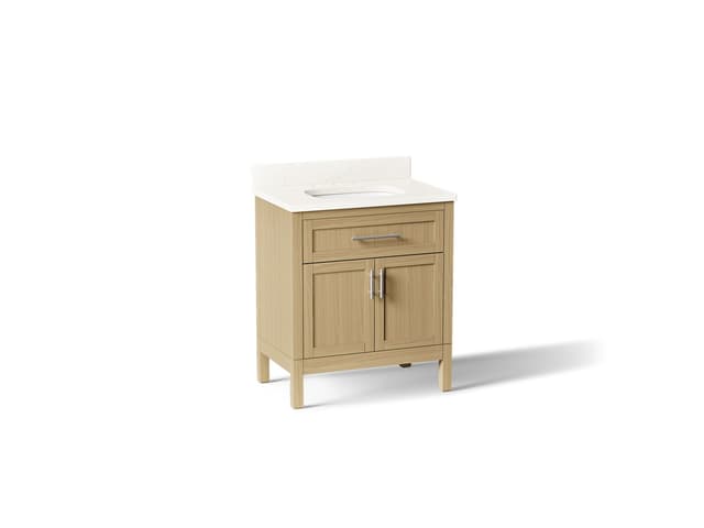 Kohler | Hadron | Vanity Combo With Countertop - Light Oak