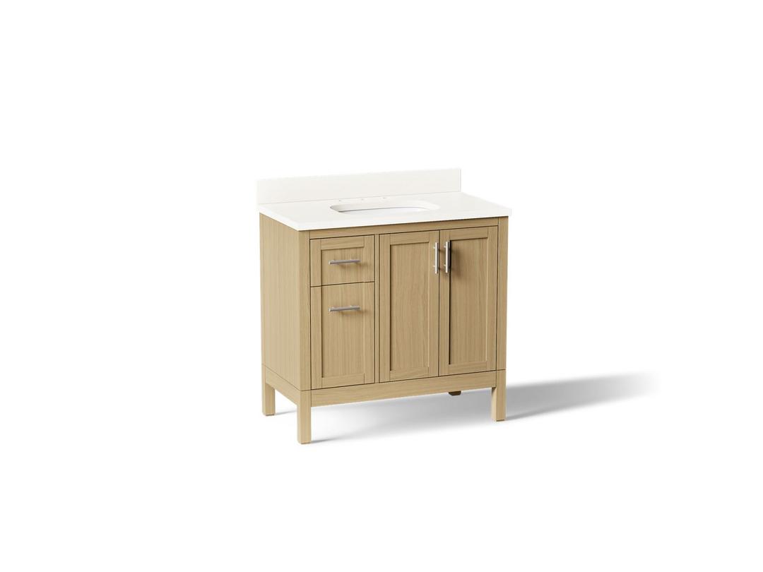Kohler | Hadron | Vanity Combo With Countertop - Light Oak by Kohler