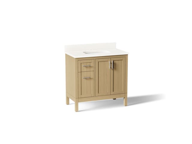 Kohler | Hadron | Vanity Combo With Countertop - Light Oak