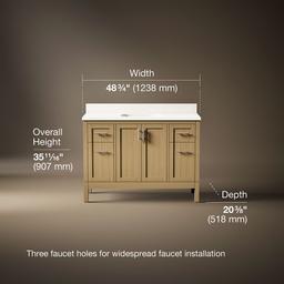 Kohler | Hadron | Vanity Combo With Countertop - Light Oak - image 3