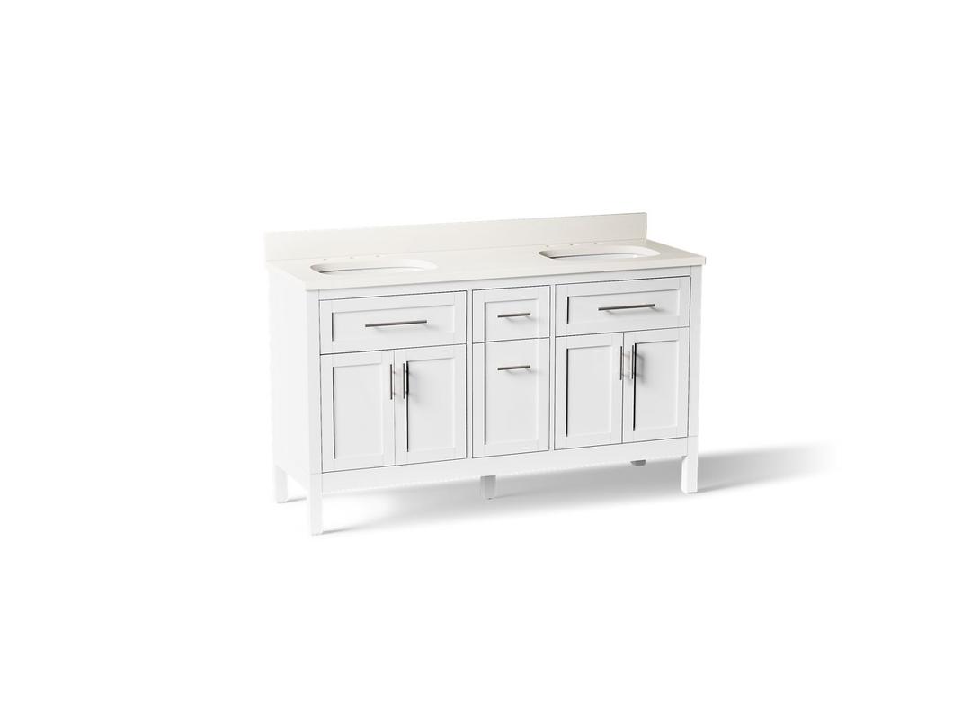 Kohler | Hadron | Vanity Combo With Countertop - White by Kohler