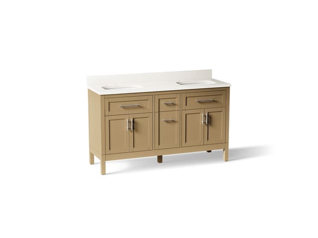 Kohler | Hadron | Vanity Combo With Countertop - Light Oak