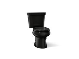 Kohler | Wellworth | Floor Mount Two Piece Toilet - Black - image 1