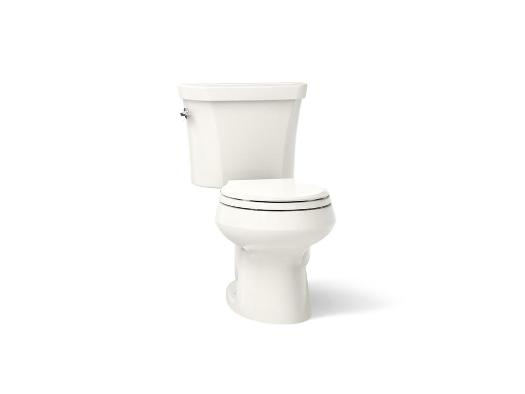 Kohler | Wellworth | Floor Mount Two Piece Toilet - Biscuit by Kohler