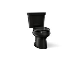 Kohler | Wellworth | Floor Mount Two Piece Toilet - Black - image 1