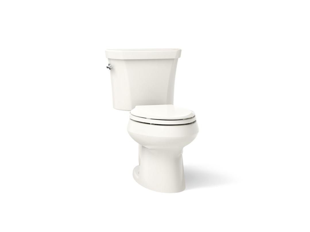 Kohler | Wellworth | Floor Mount Two Piece Toilet - Biscuit by Kohler