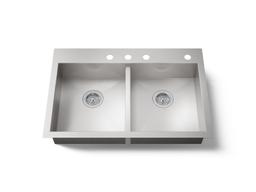 Kohler | Vault | Drop In Kitchen Sink - Stainless Steel - image 1