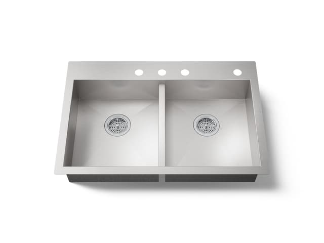 Kohler | Vault | Drop In Kitchen Sink - Stainless Steel